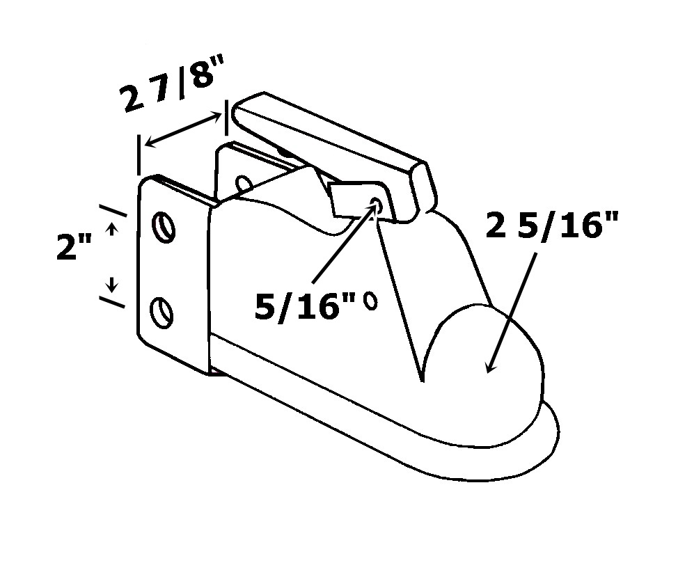 MAIN DE REMORQUE DEMCO 20000LBS PRIMER