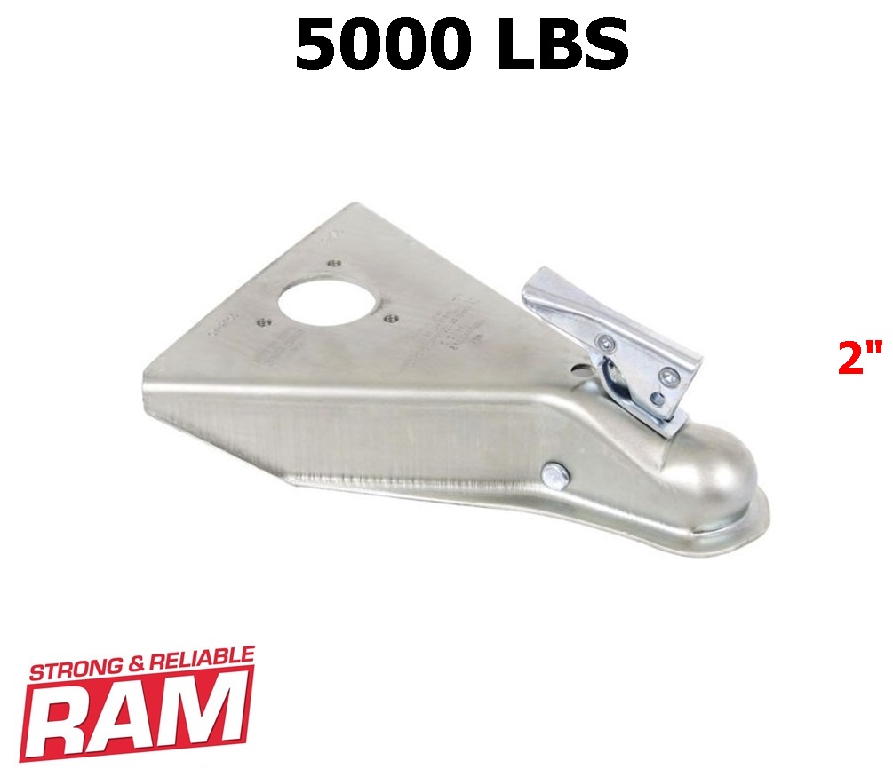 main de remorque en a ram 5000lb galvanisé