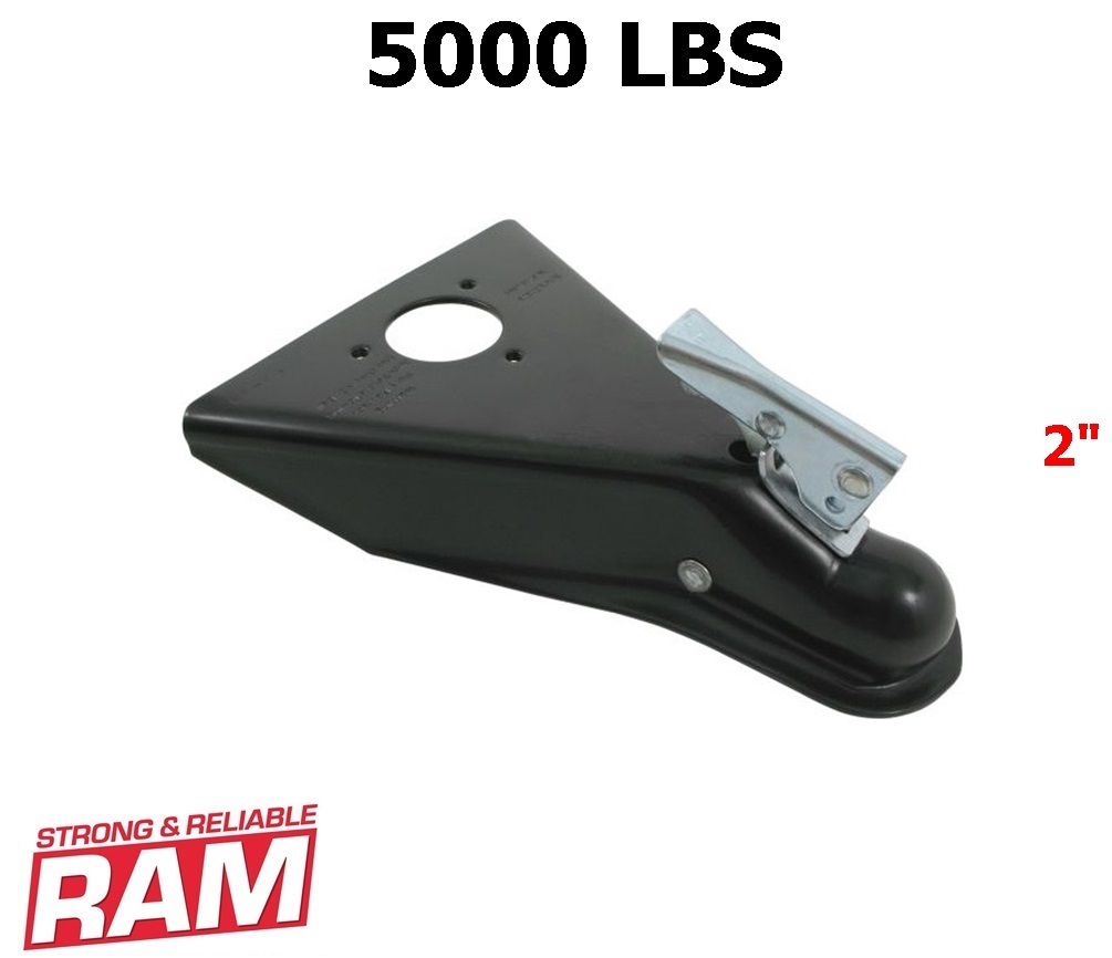 main de remorque ram 5000lb noir